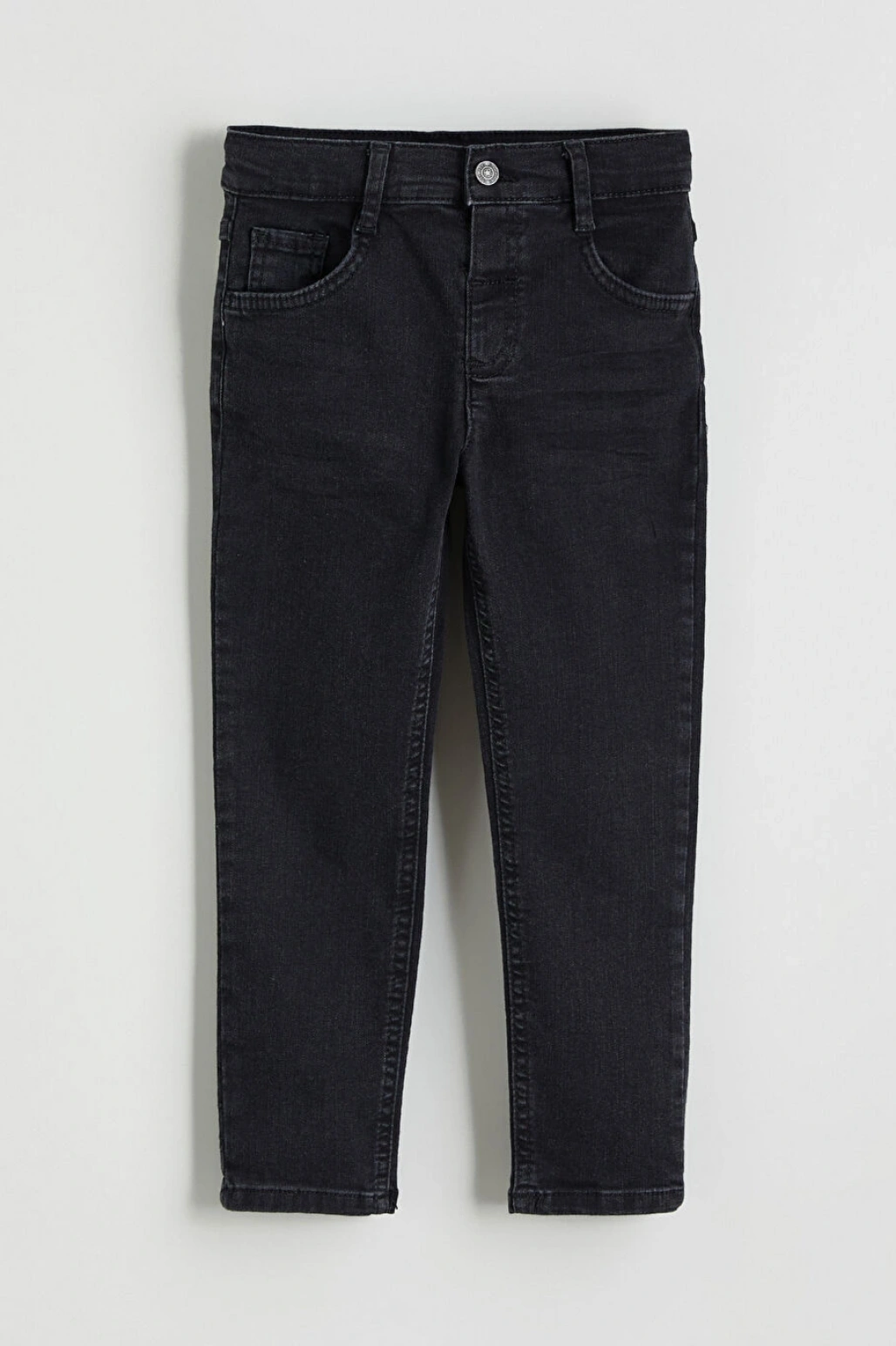 LCW Kids Siyah Slim Fit Erkek Çocuk Jean Pantolon