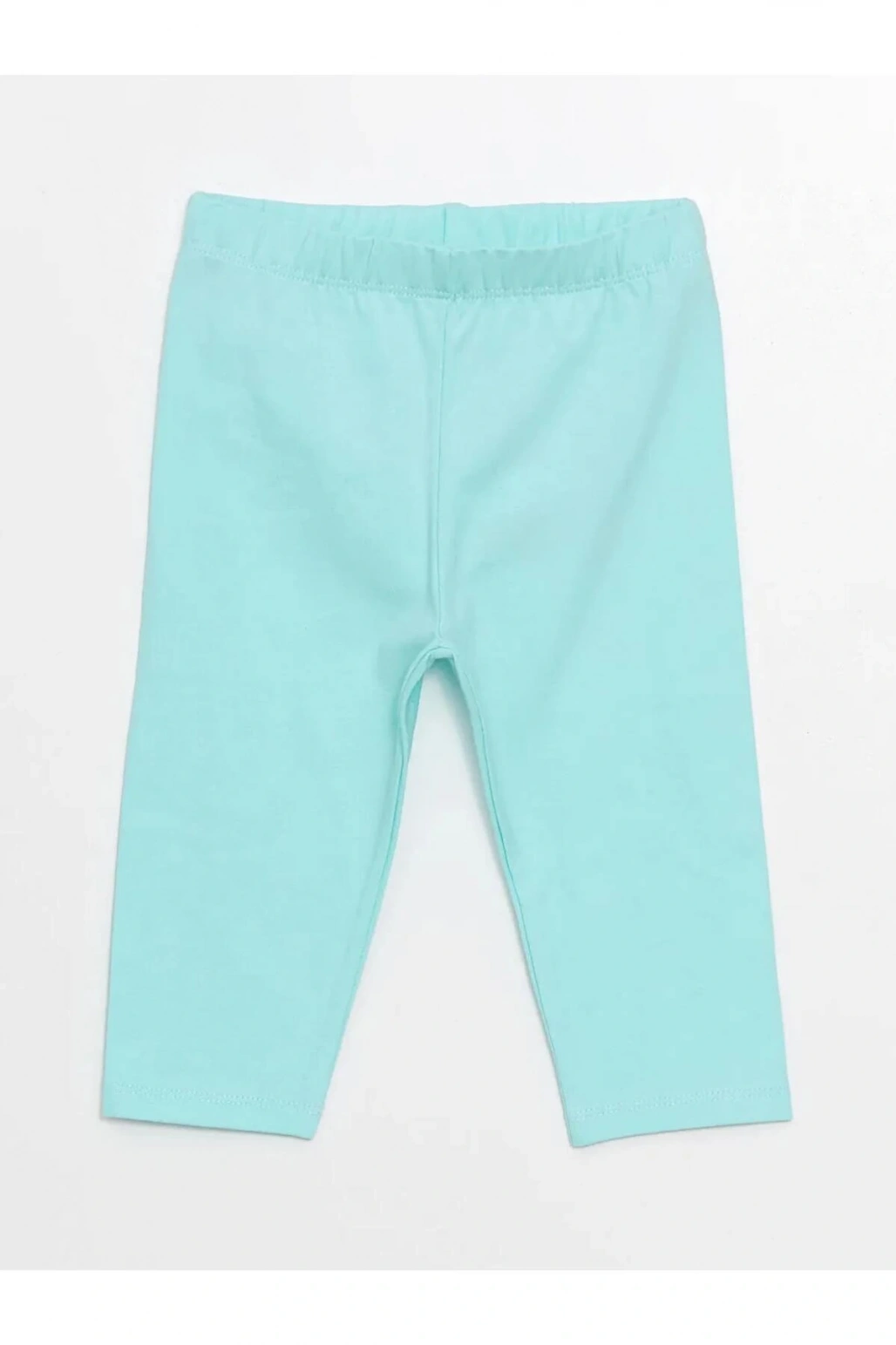 LCW Kids turkuaz Beli Lastikli Kız Bebek Basic Tayt