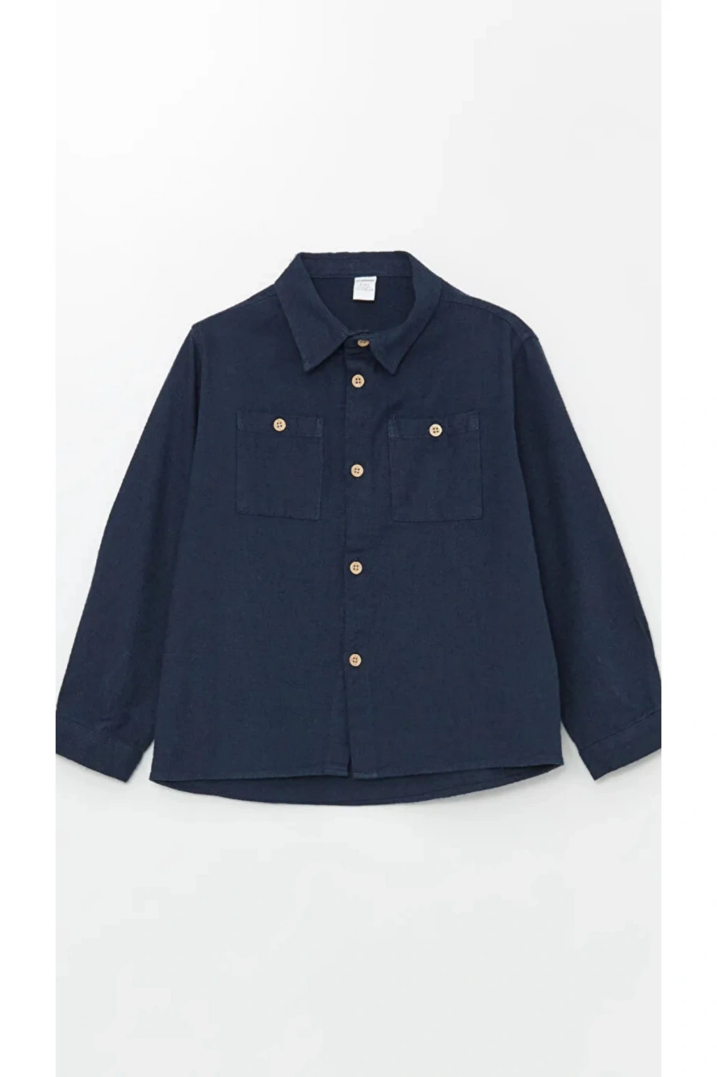 LCW Kids Uzun Kollu Basic Erkek Çocuk Gömlek (W4)