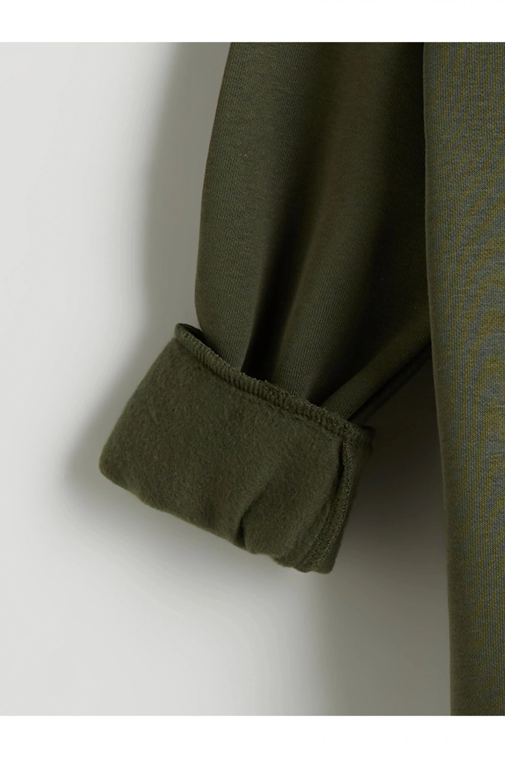 LCW Kids Yeşil Bisiklet Yaka Kaplan Baskılı Erkek Çocuk Eşofman Takımı