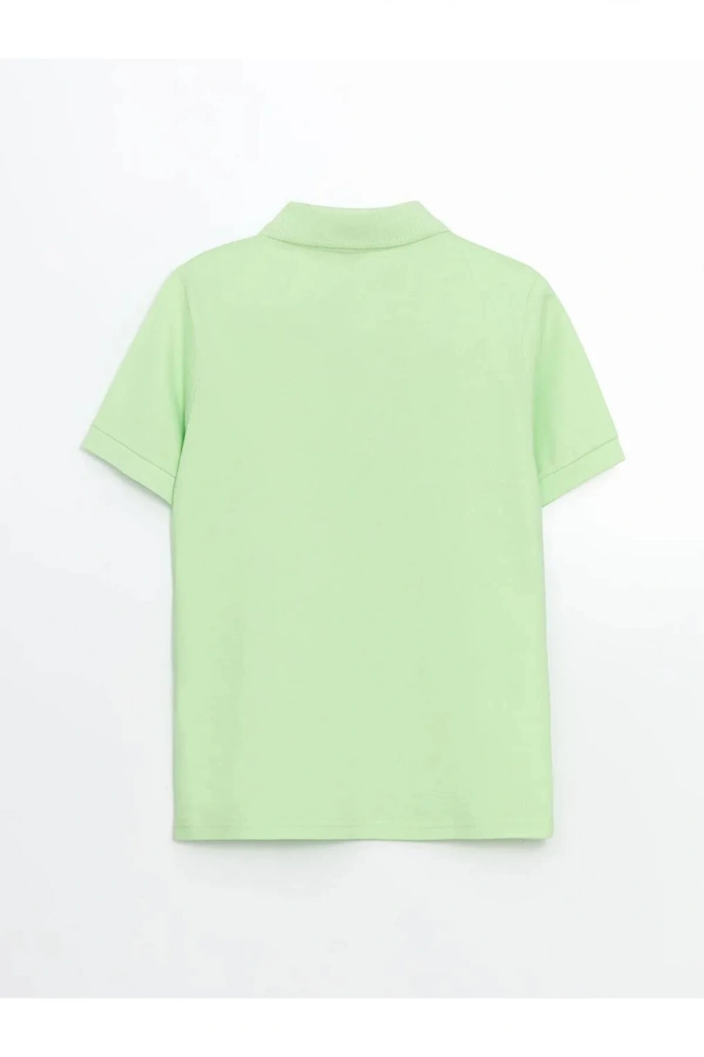 LCW Kids Yeşil Polo Yaka Erkek Çocuk Tişört