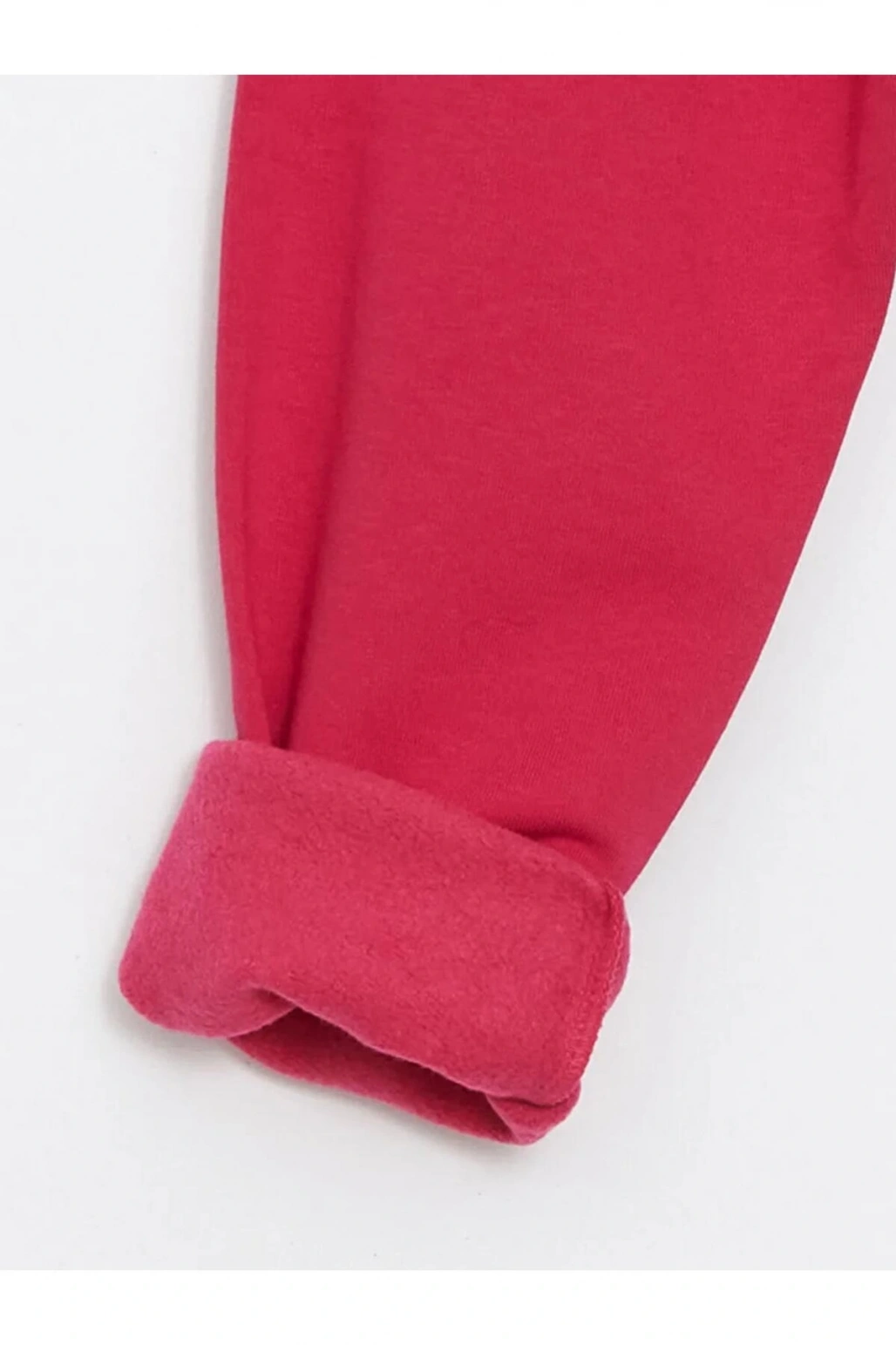 LCW KidsGri Bisiklet Yaka Kız Çocuk Sweatshirt Ve Eşofman Altı