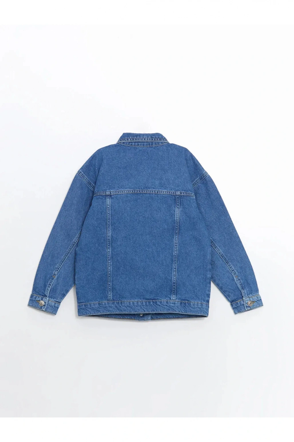 LCW Kids İndigo Kız Çocuk Jean Ceket