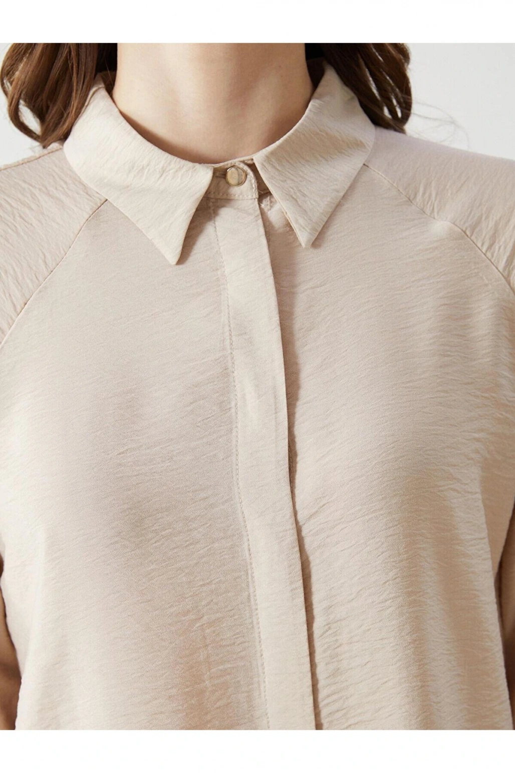 LCW Modest Dokulu Kadın Gömlek Tunik (S5)