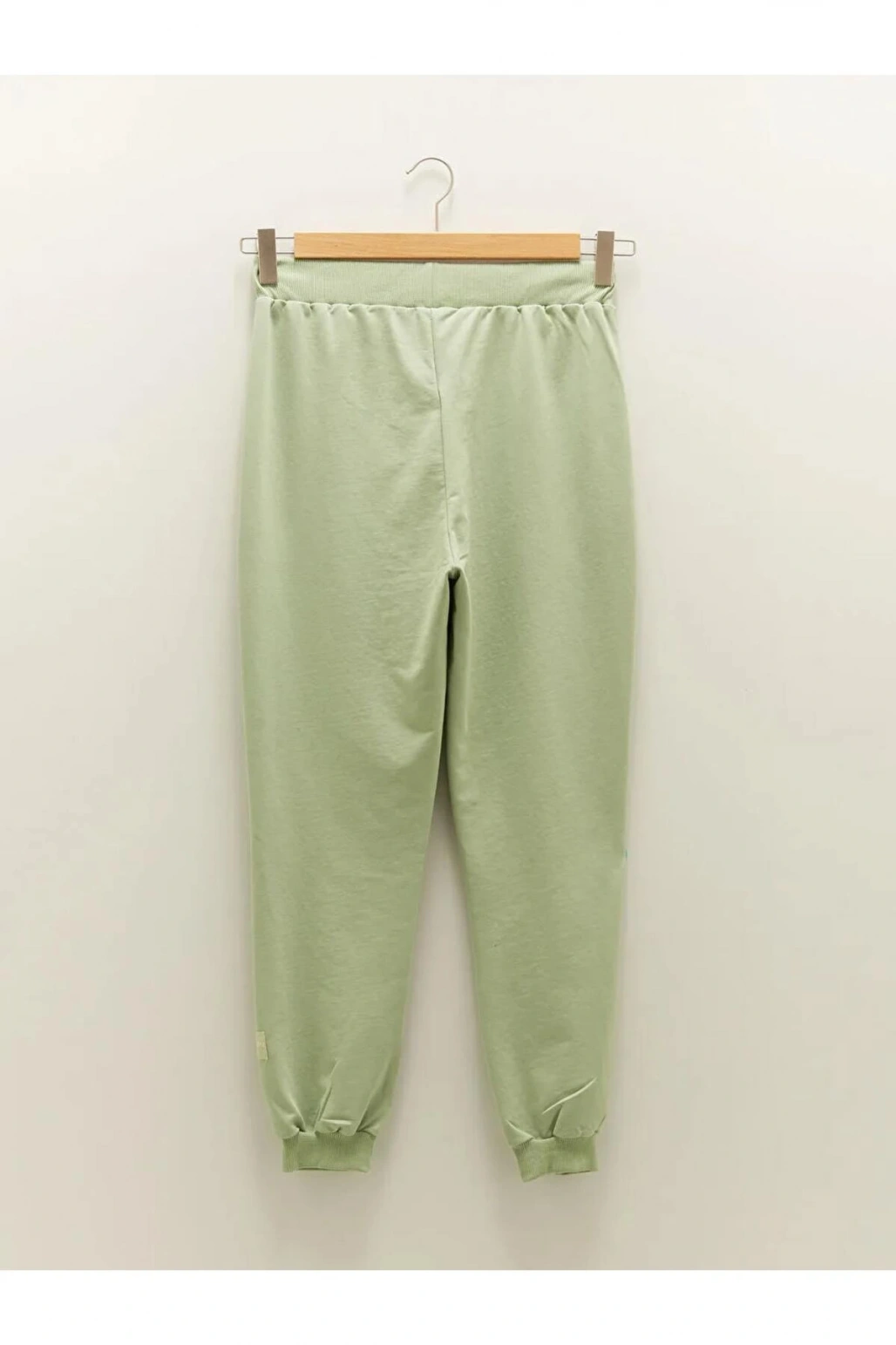 LCW Modest Yeşil Beli Lastikli Baskılı Kadın Eşofman Altı