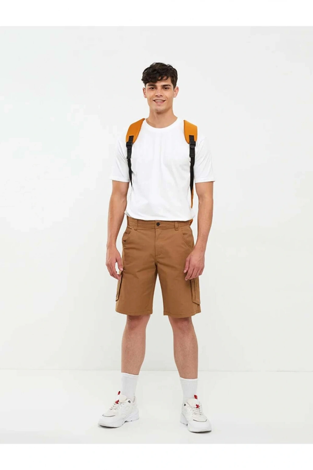 LCW OUTDOOR Kahverengi Standart Kalıp Erkek Kargo Şort