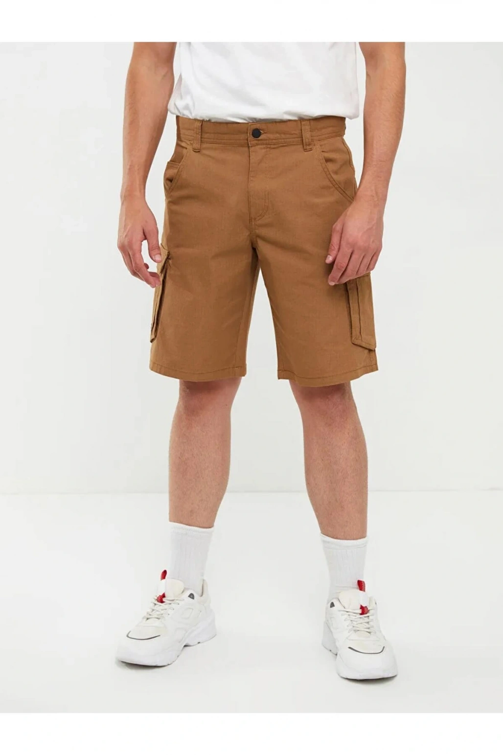 LCW OUTDOOR Kahverengi Standart Kalıp Erkek Kargo Şort