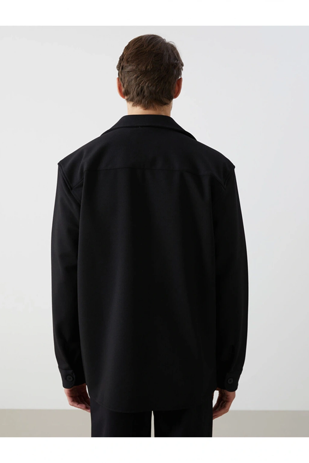 LCW Regular Fit Uzun Kollu Erkek Gömlek Ceket Fashion