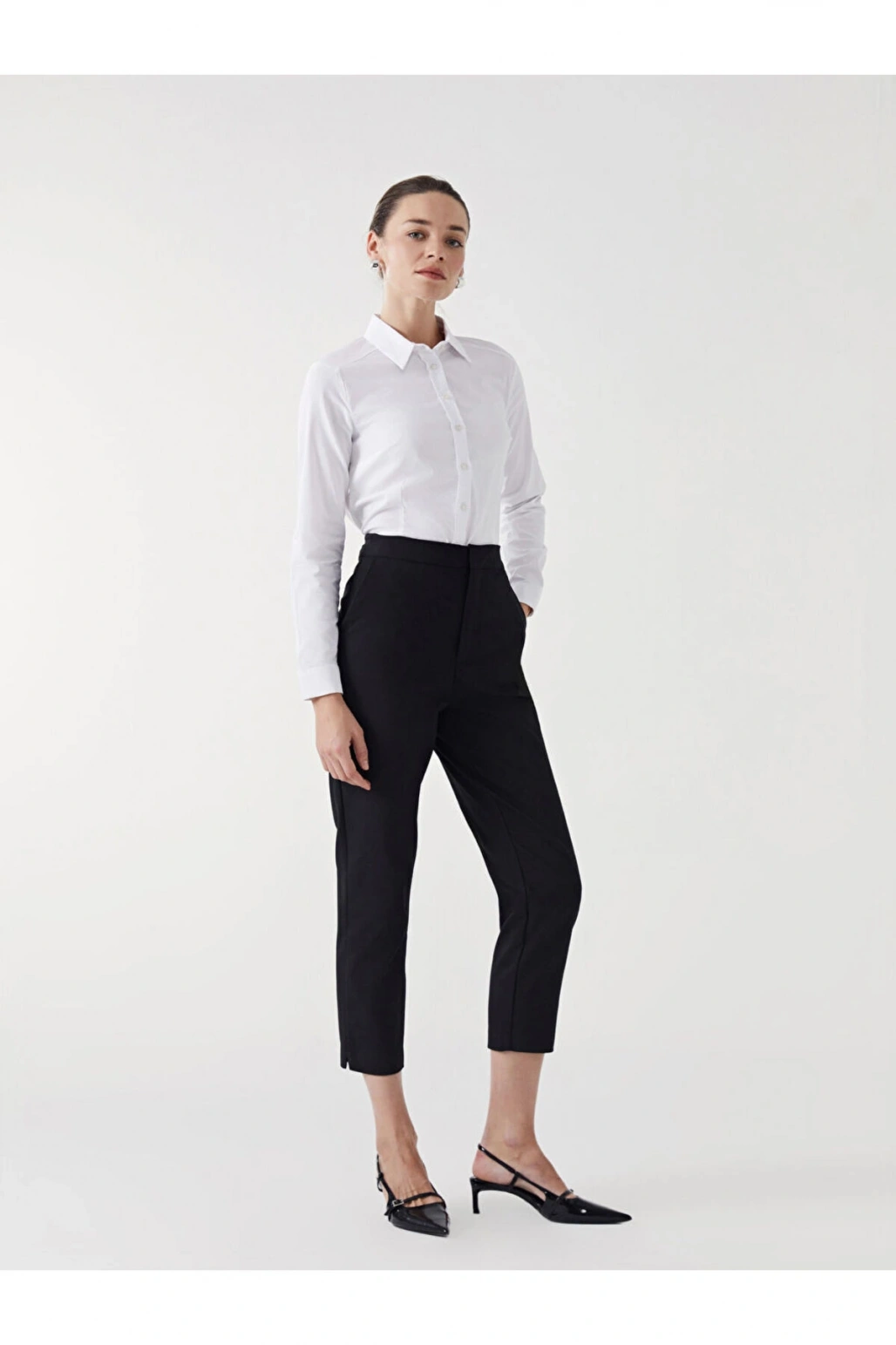 LCW Standart Fit Kadın Cigarette Pantolon