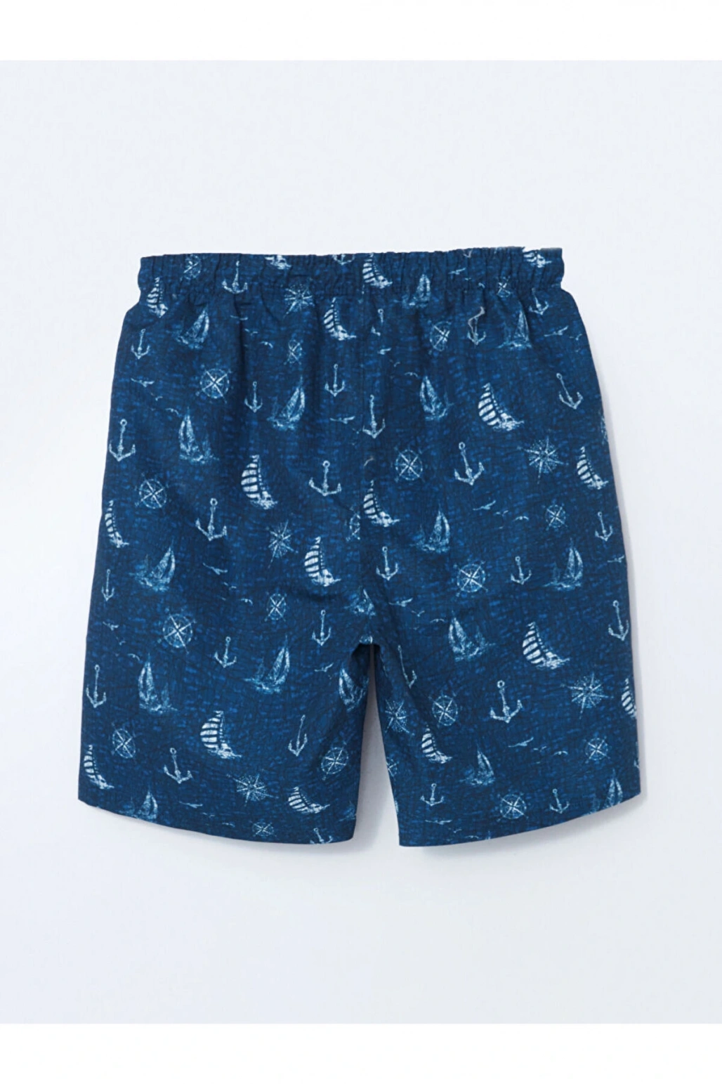 LCW SWIMWEAR Diz Hizası Boy Desenli Erkek Deniz Şortu