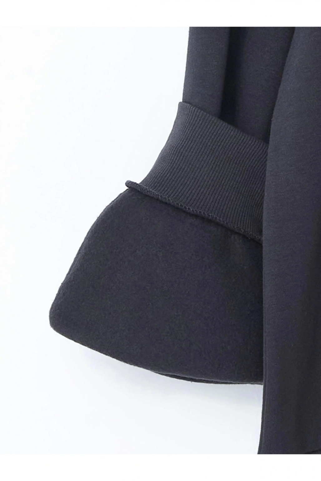 LCW Vision Bisiklet Yaka Parlak Taş Baskılı Kadın Kalın Sweatshirt