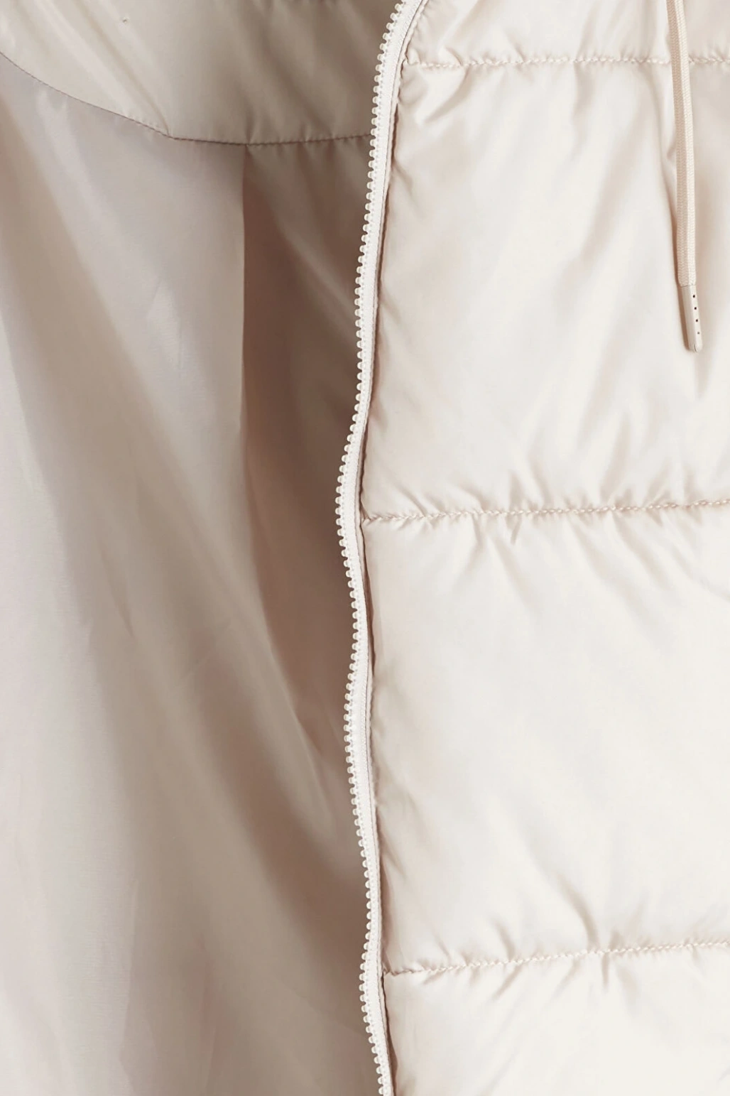 LCW Vision Ekru Kapüşonlu Kadın Şişme Mont