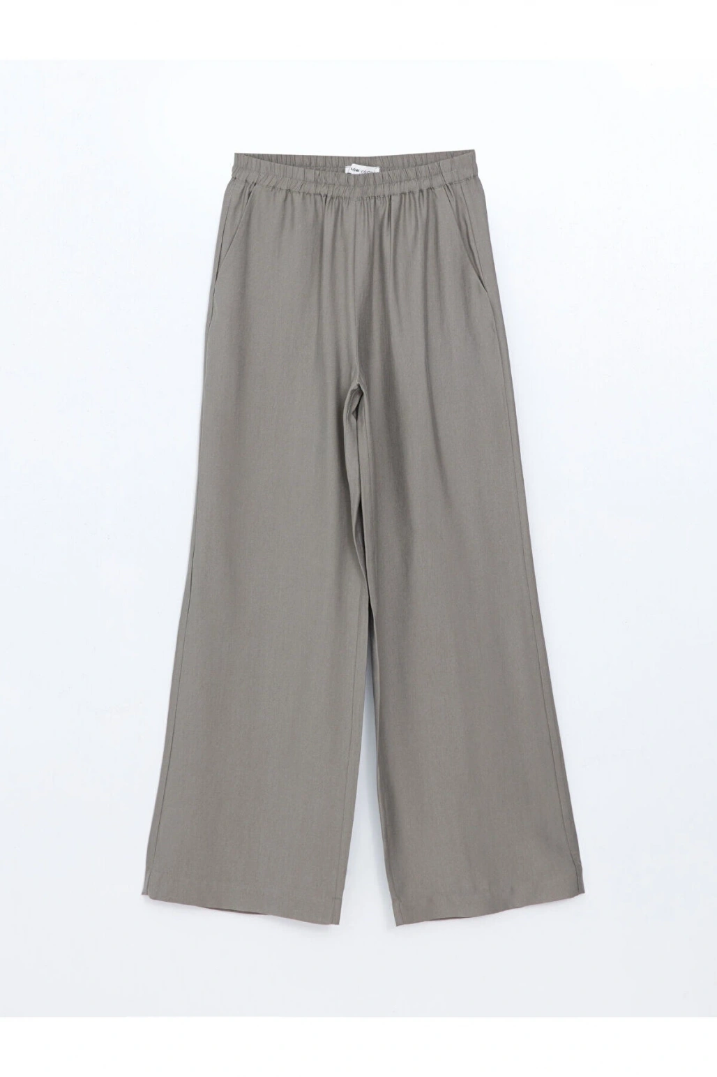 LCW Vision Haki Beli Lastikli Loose Fit Kadın Pantolon W4JP34Z8