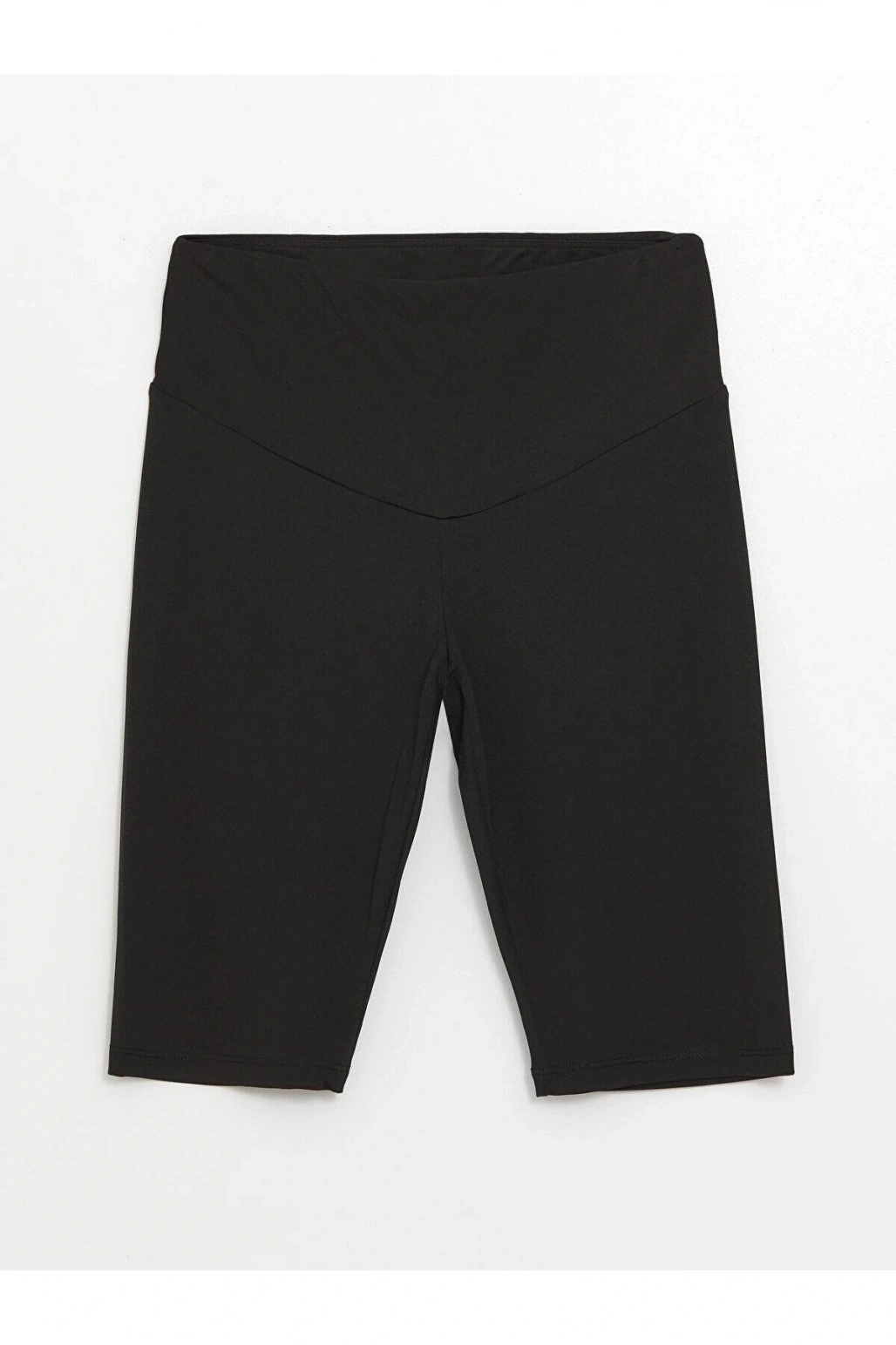 LCW Vision Kadın Beli Lastikli Düz Biker Şort Tayt