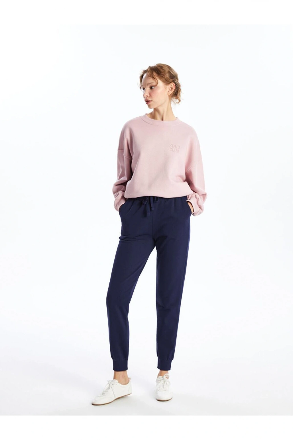 LCW Vision Kadın Beli Lastikli Düz Jogger Eşofman Altı