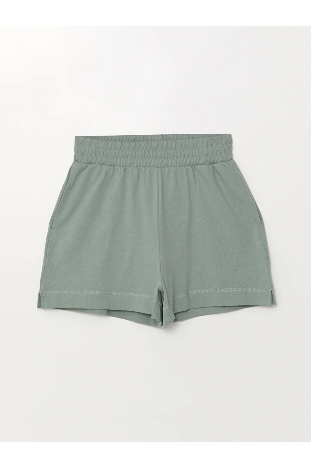 LCW Vision Kadın Beli Lastikli Düz Şort