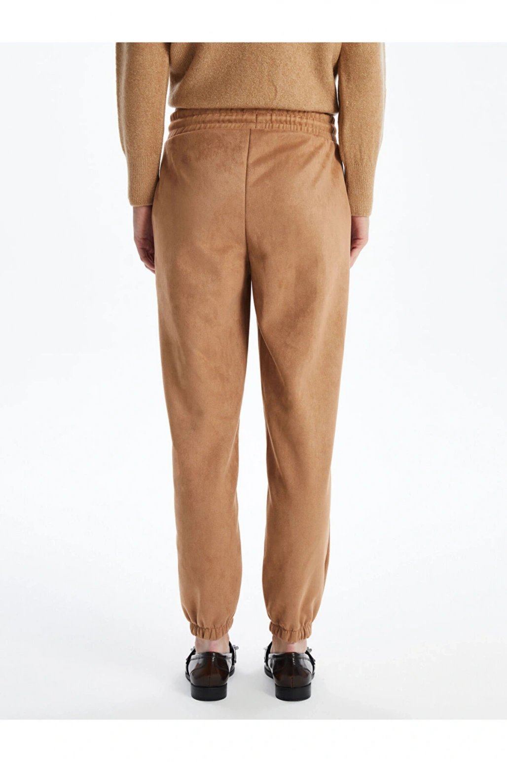 LCW Vision Kahverengi Beli Lastikli Kadın Jogger Eşofman Altı