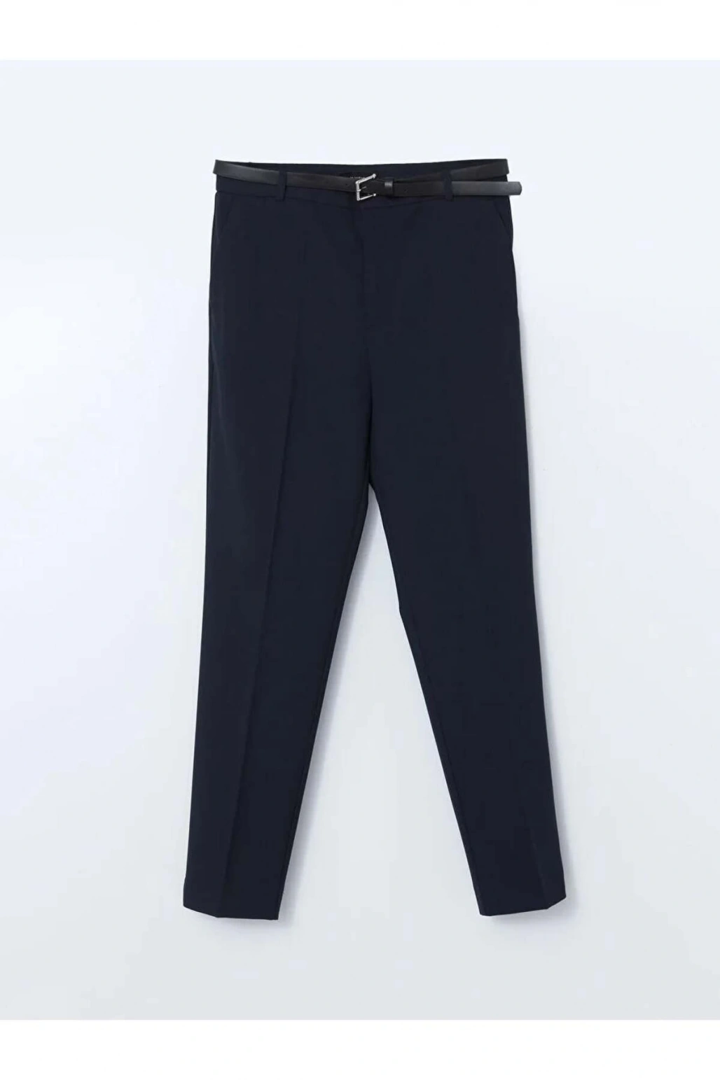 LCW Vision Lacivert Beli Kemerli Havuç Kesim Kadın Pantolon