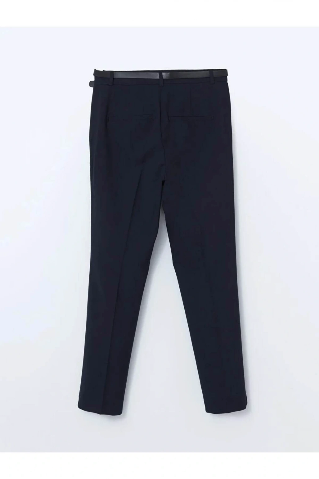 LCW Vision Lacivert Beli Kemerli Havuç Kesim Kadın Pantolon