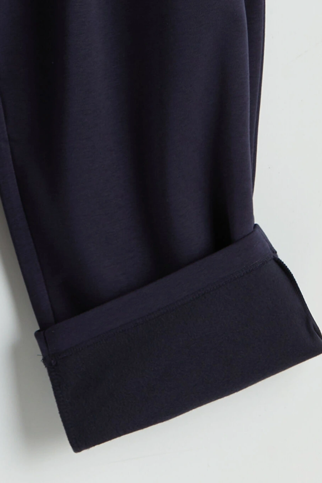 LCW Vision Lacivert Beli Lastikli Kadın Kalın Eşofman Altı