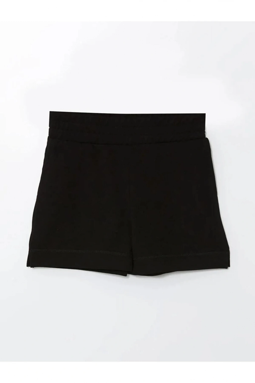 LCW Vision Siyah Beli Lastikli Kadın Şort