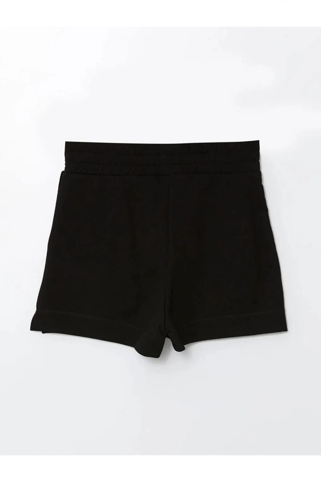 LCW Vision Siyah Beli Lastikli Kadın Şort