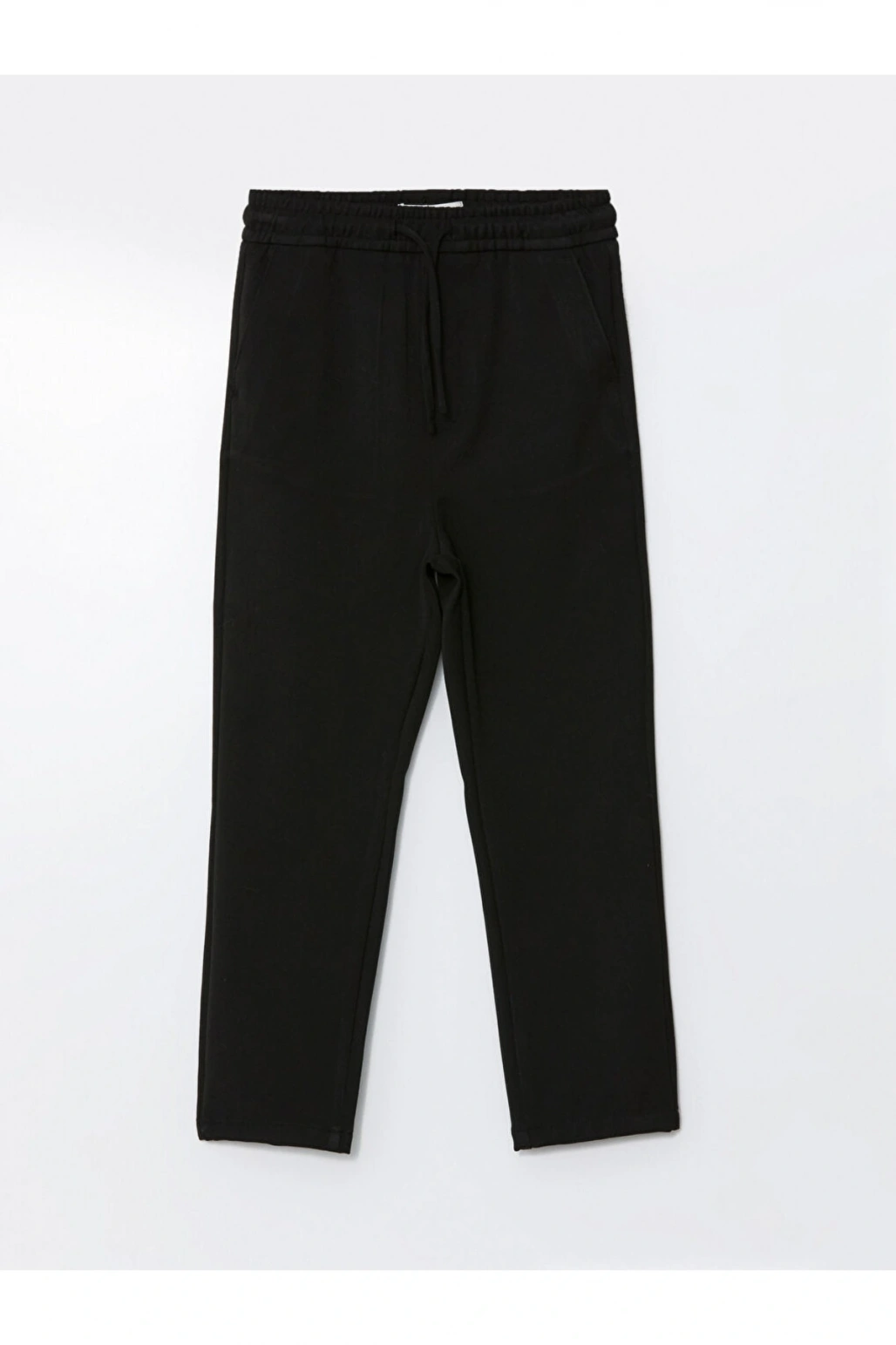 Lcw Vision Siyah Beli Lastikli Slim Fit Erkek Çocuk Pantolon