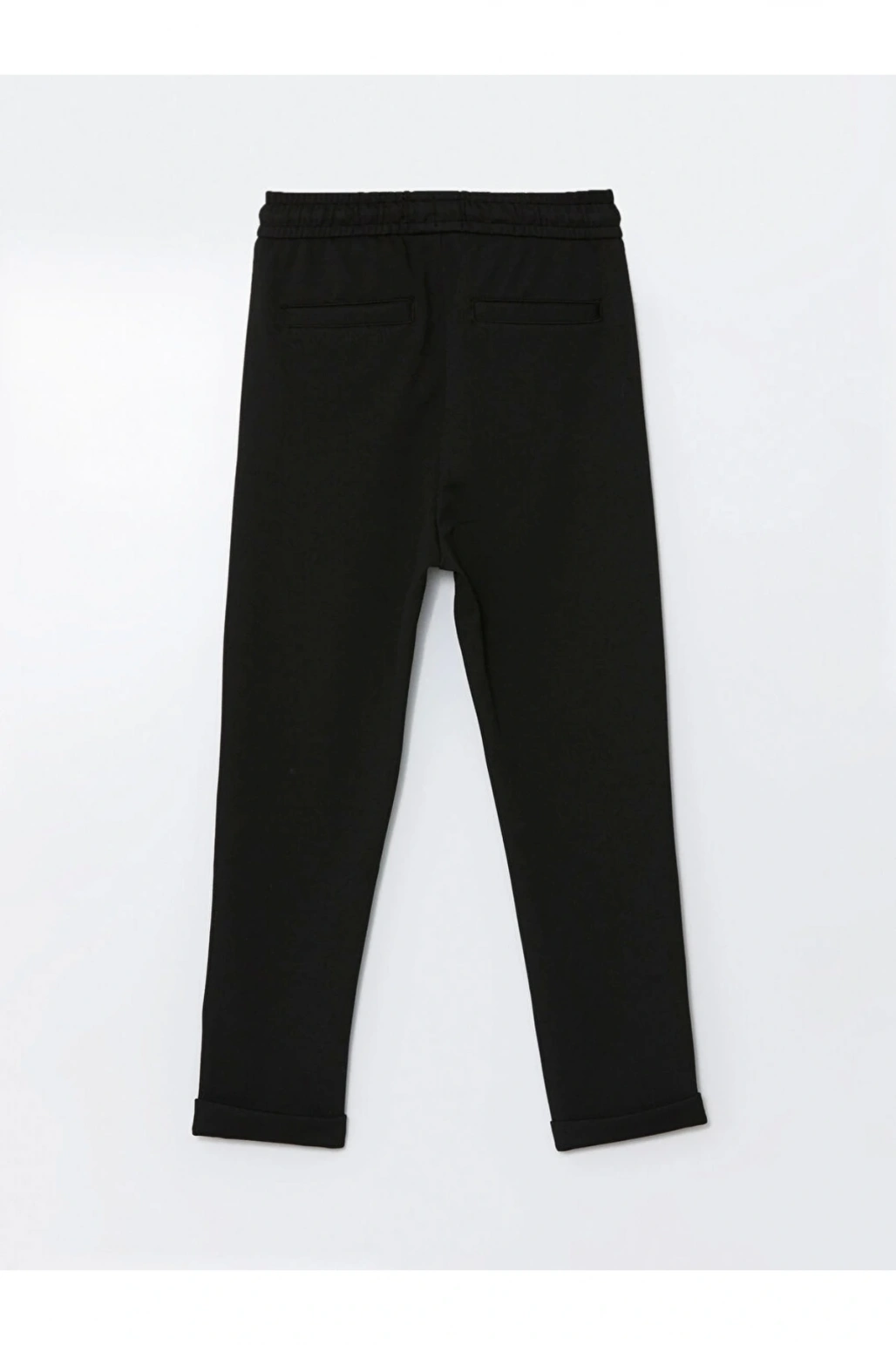 Lcw Vision Siyah Beli Lastikli Slim Fit Erkek Çocuk Pantolon