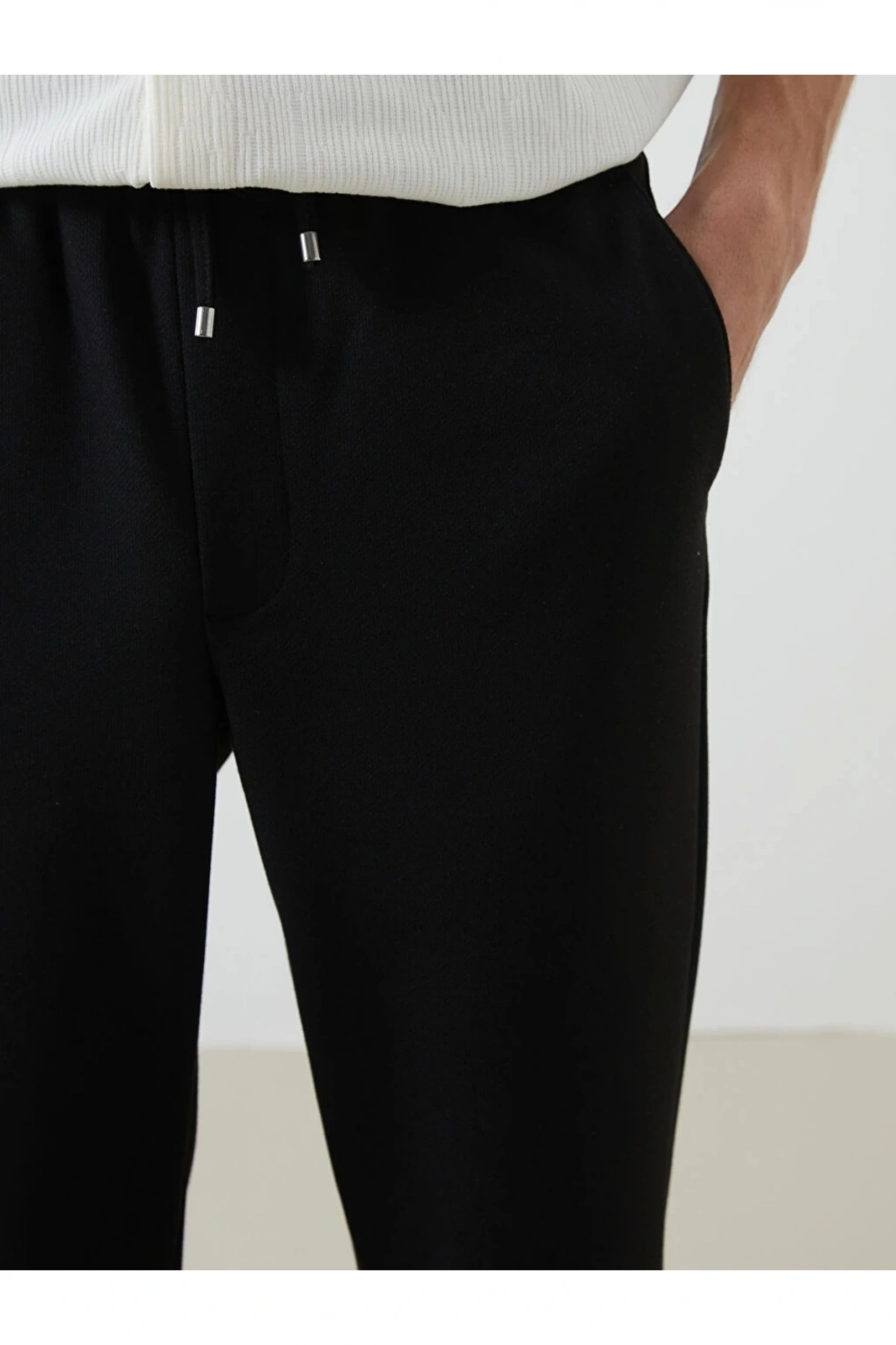 Lcw Vision Siyah Standart Kalıp Erkek Pantolon