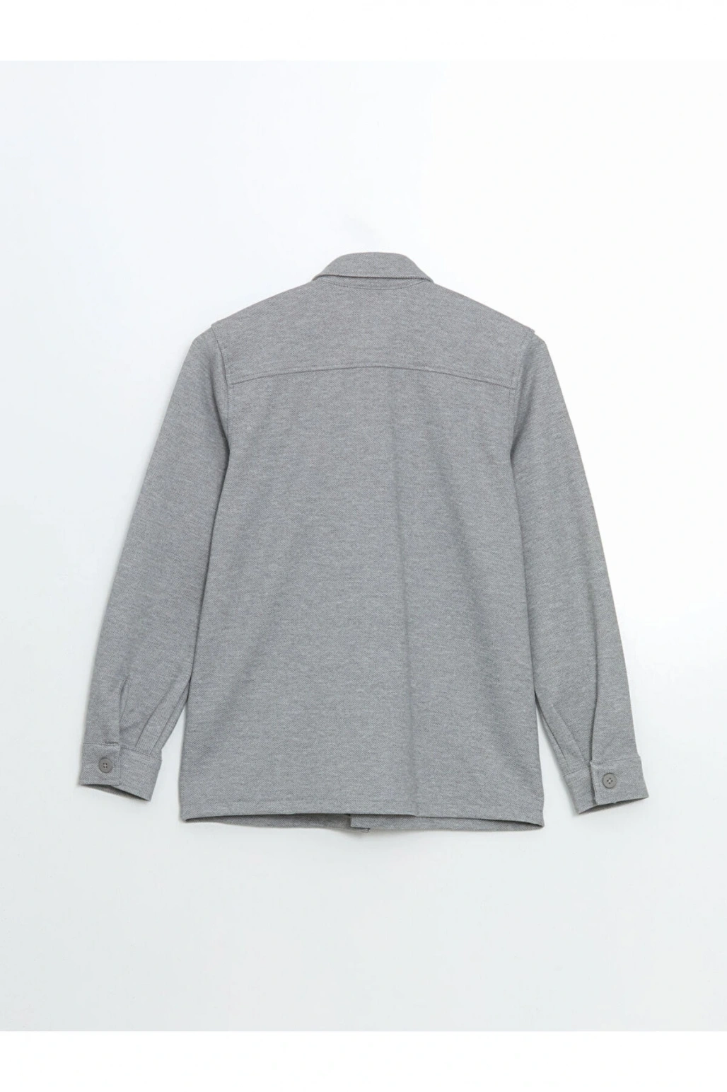 LCW Vision Uzun Kollu Dokulu Erkek Çocuk Gömlek