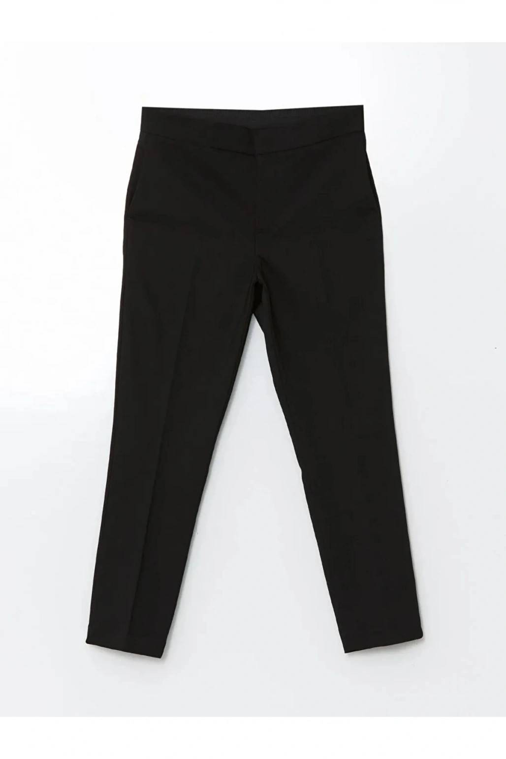 LCW Vision Yeni Siyah Beli Lastikli Havuç Kesim Kadın Pantolon