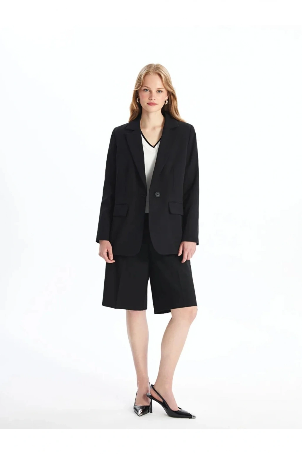 LCW Vision Yeni Siyah Kadın Blazer Ceket