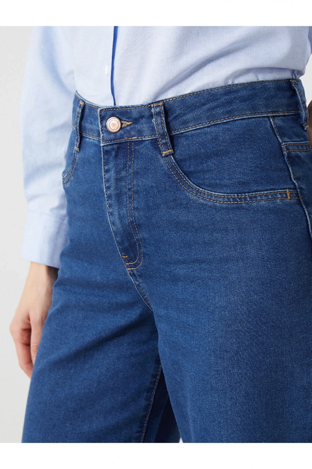 LCWK Wideleg Kadın Jean Pantolon