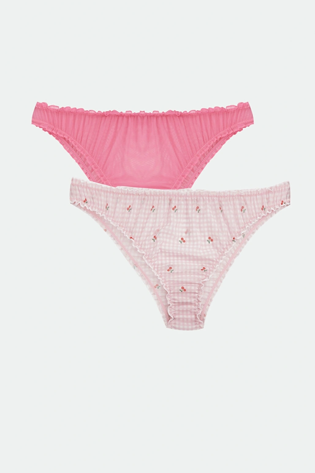 LCW Young Ekru Baskılı Brazilian Külot 2li