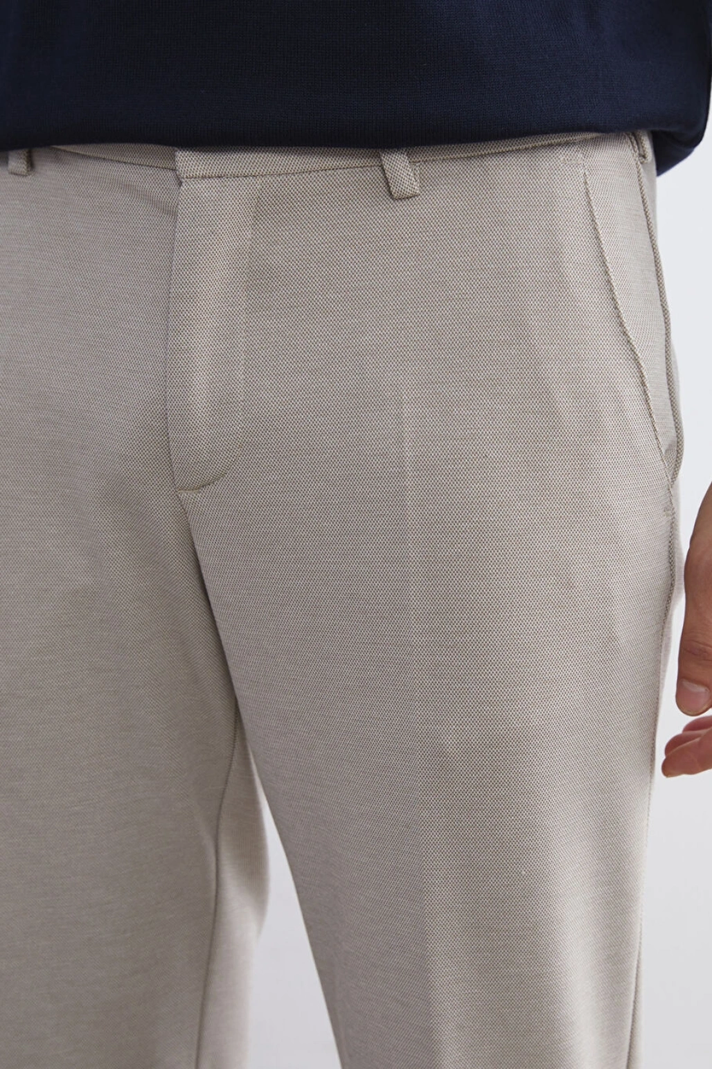 LCWAIKIKI Classic Bej Dar Kalıp Erkek Chino Pantolon