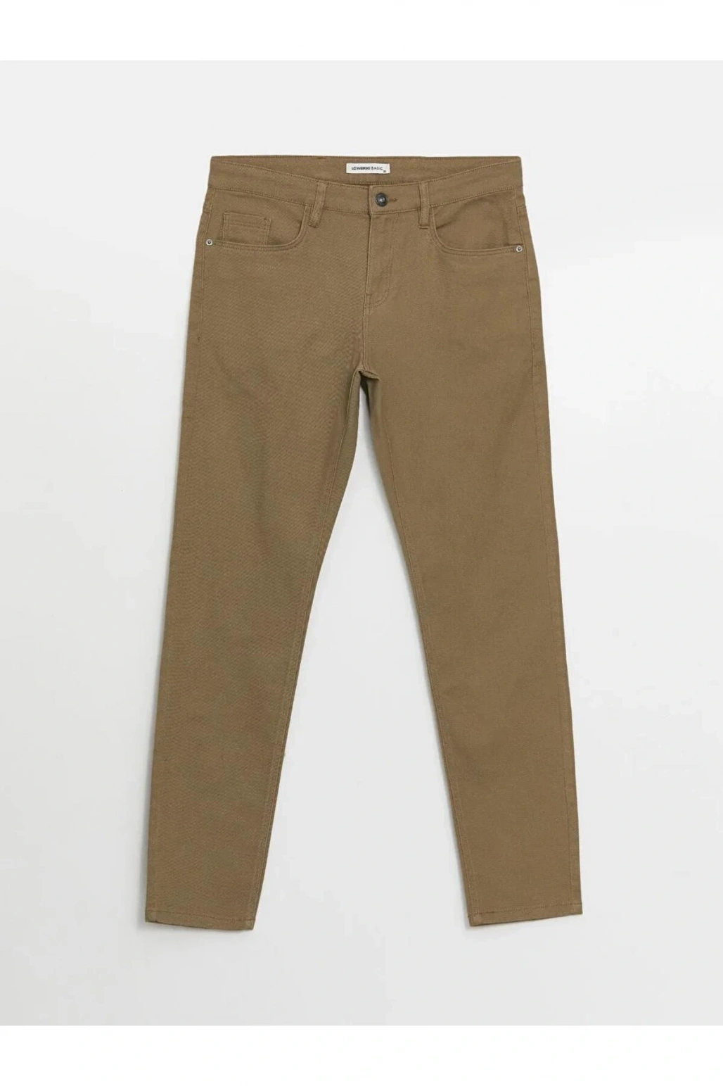 LCWAIKIKI Classic Bej Dar Kalıp Erkek Chino Pantolon