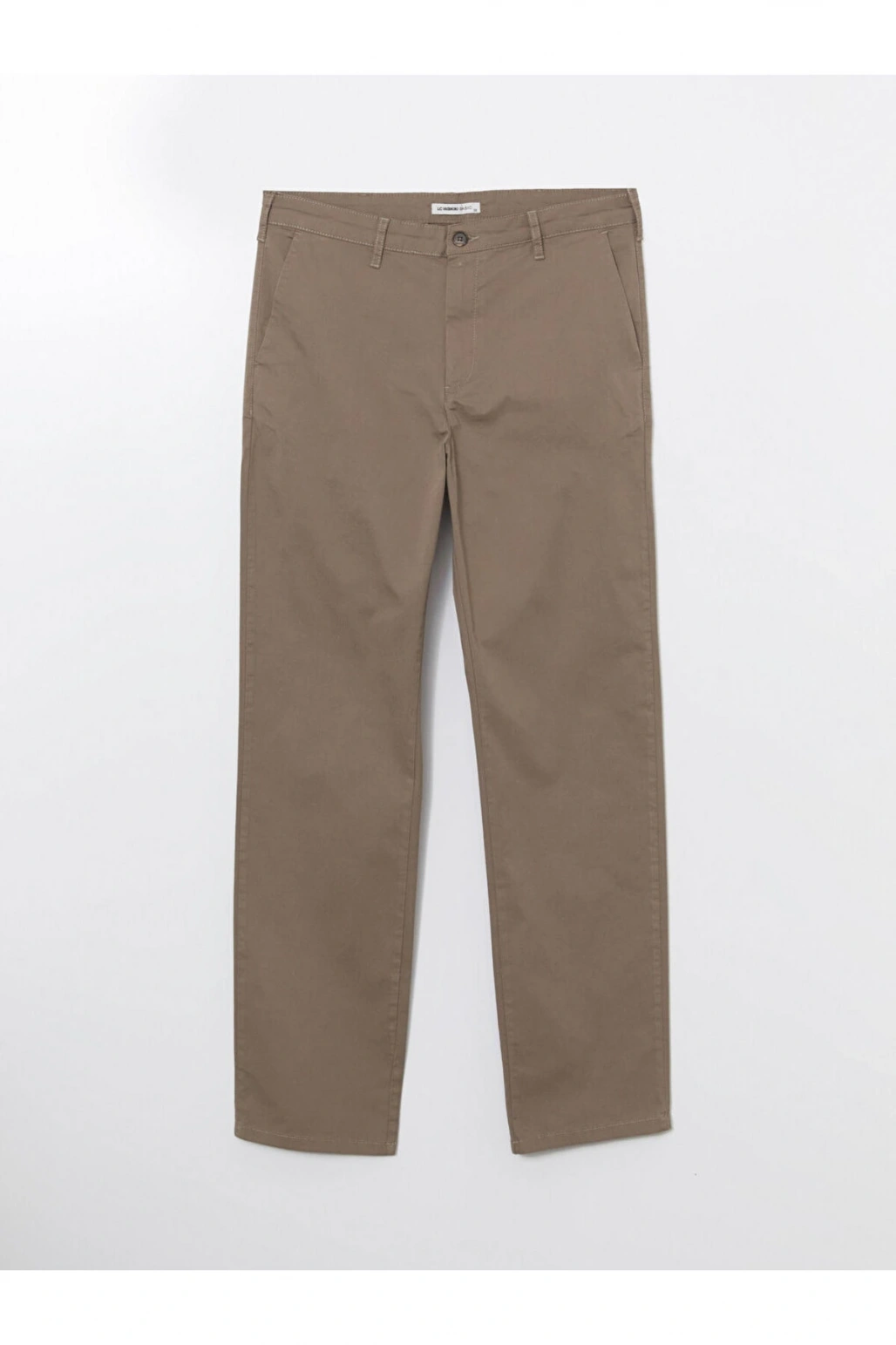 LCWAIKIKI Classic Bej Standart Kalıp Gabardin Erkek Chino Pantolon