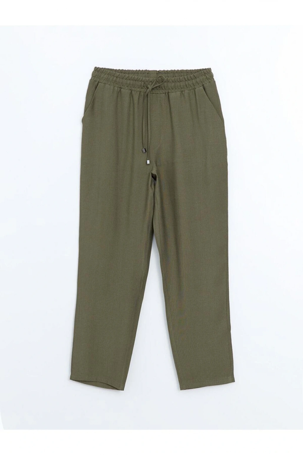 LCWAIKIKI Classic Beli Lastikli Loose Fit Kadın Pantolon