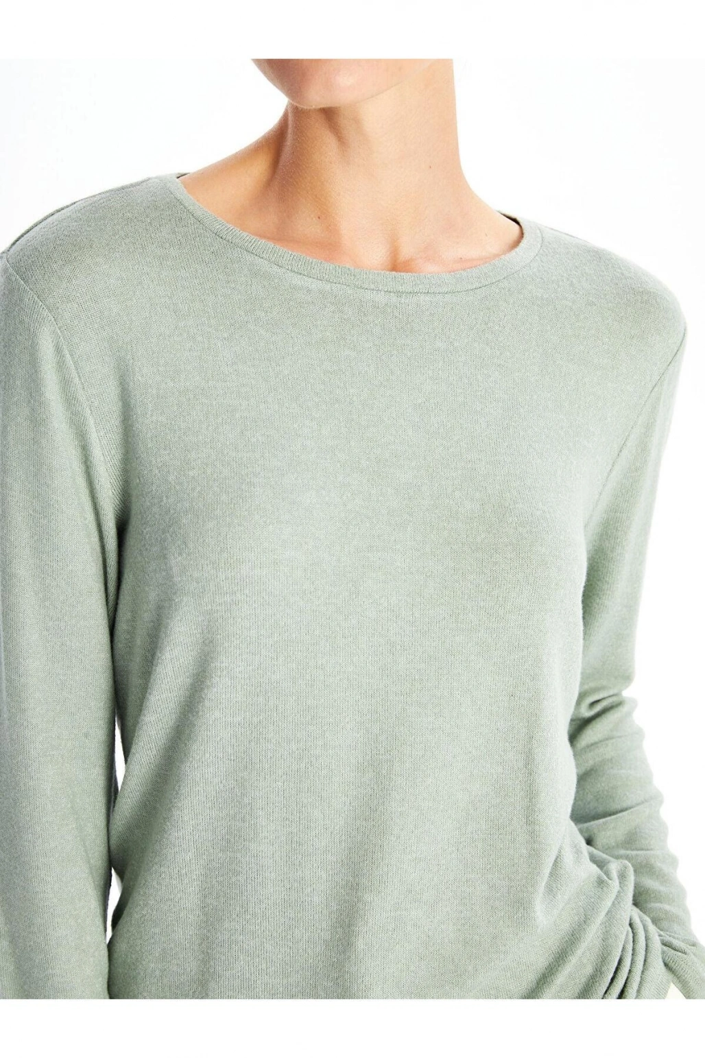 LCWAIKIKI Classic Bisiklet Yaka Kadın Tişört