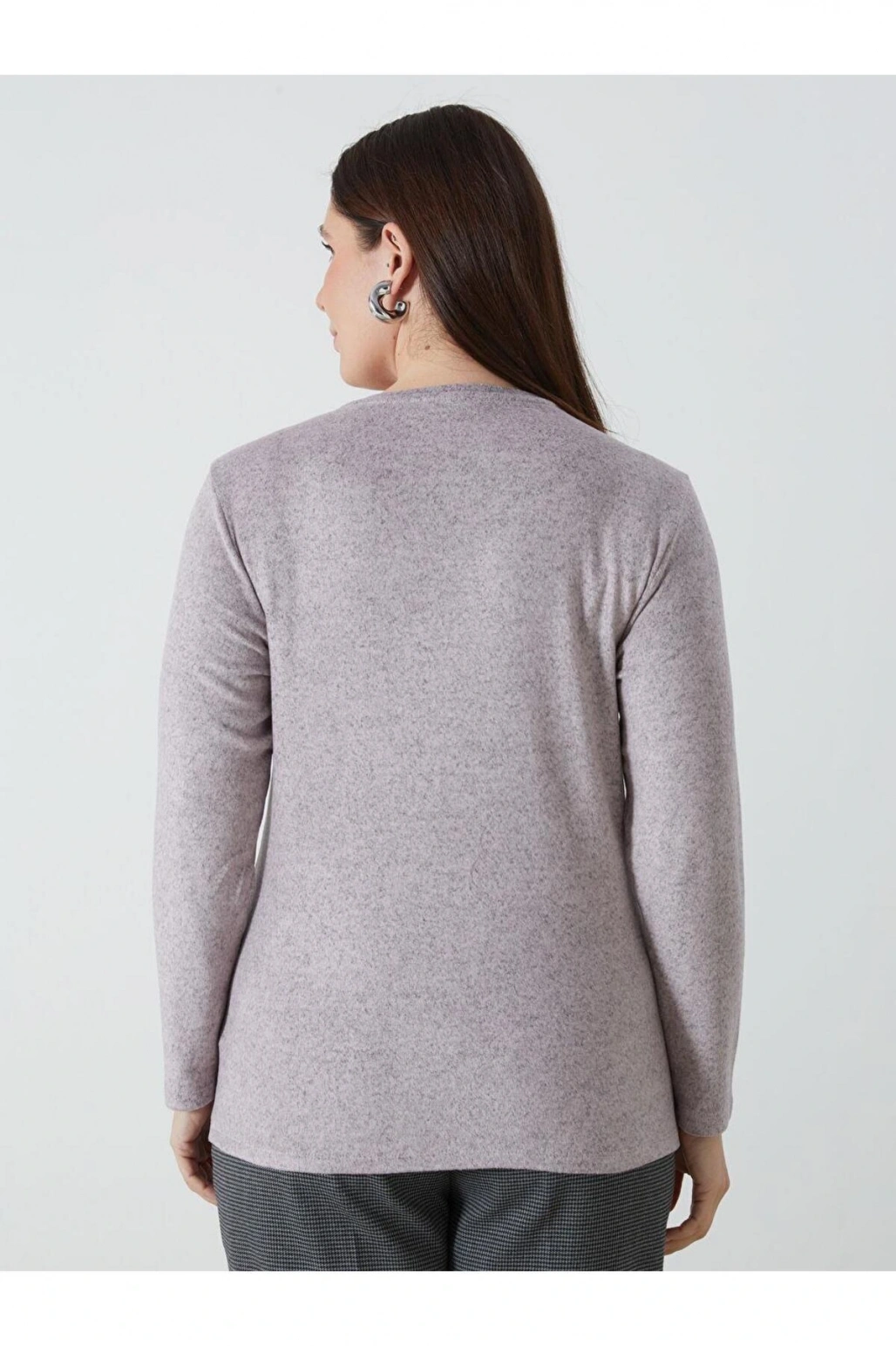 LCWAIKIKI Classic Bisiklet Yaka Kadın Tişört