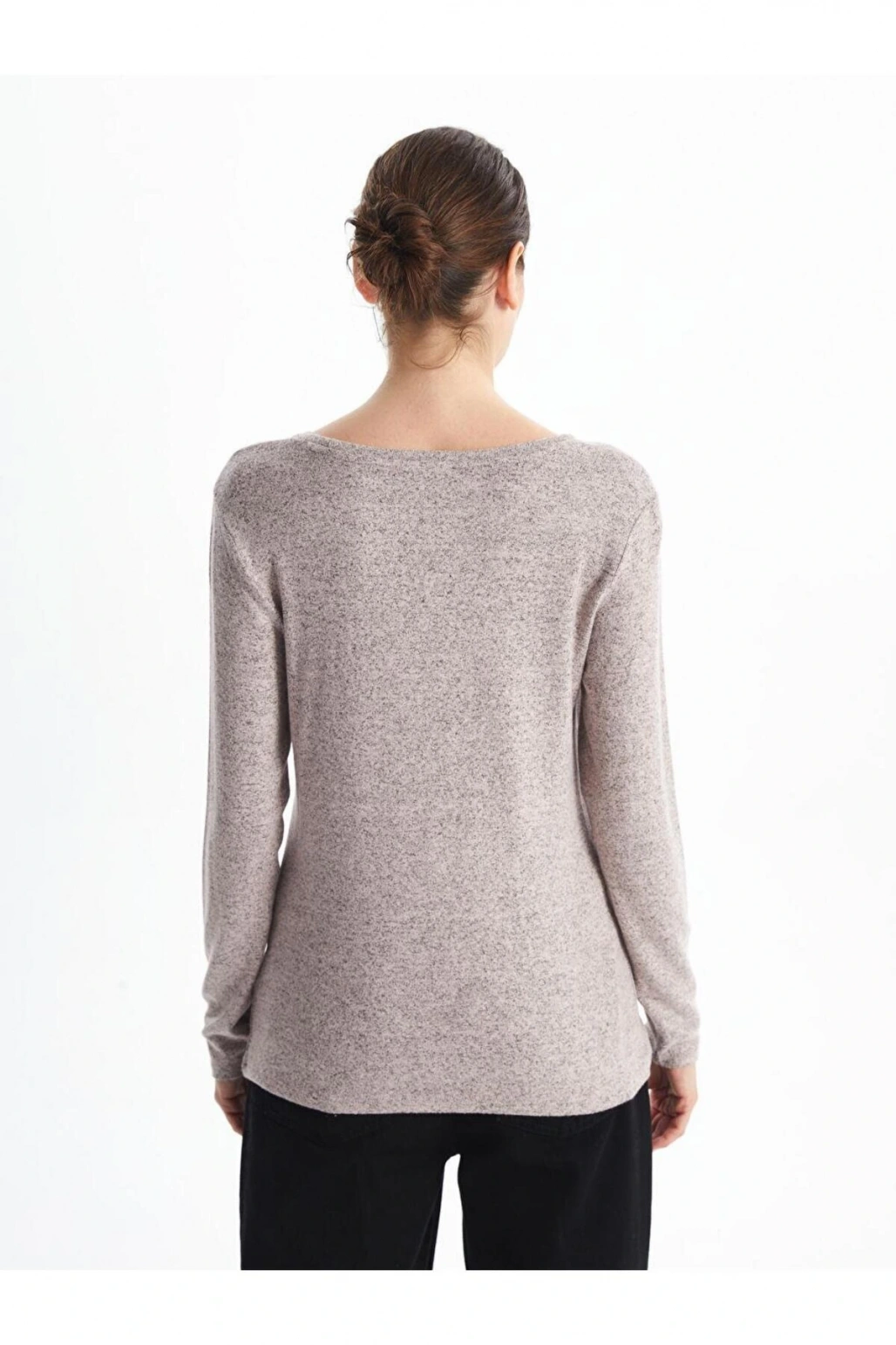 LCWAIKIKI Classic Bisiklet Yaka Kadın Tişört