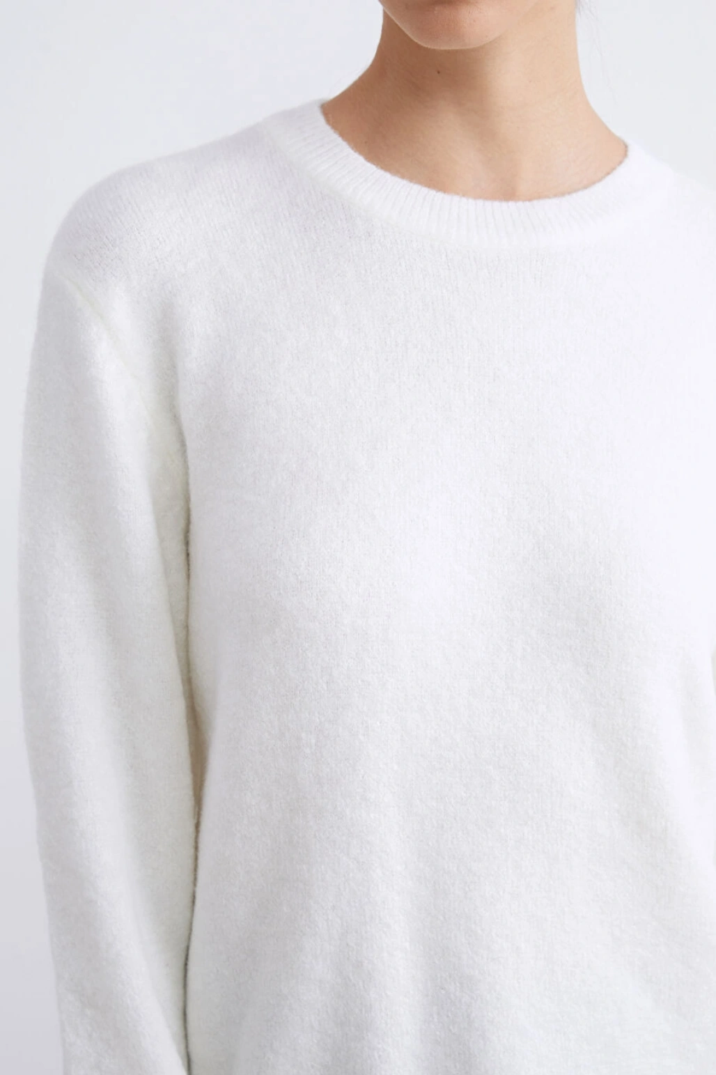 LCWAIKIKI Classic Ekru Bisiklet Yaka Kadın Triko Kazak