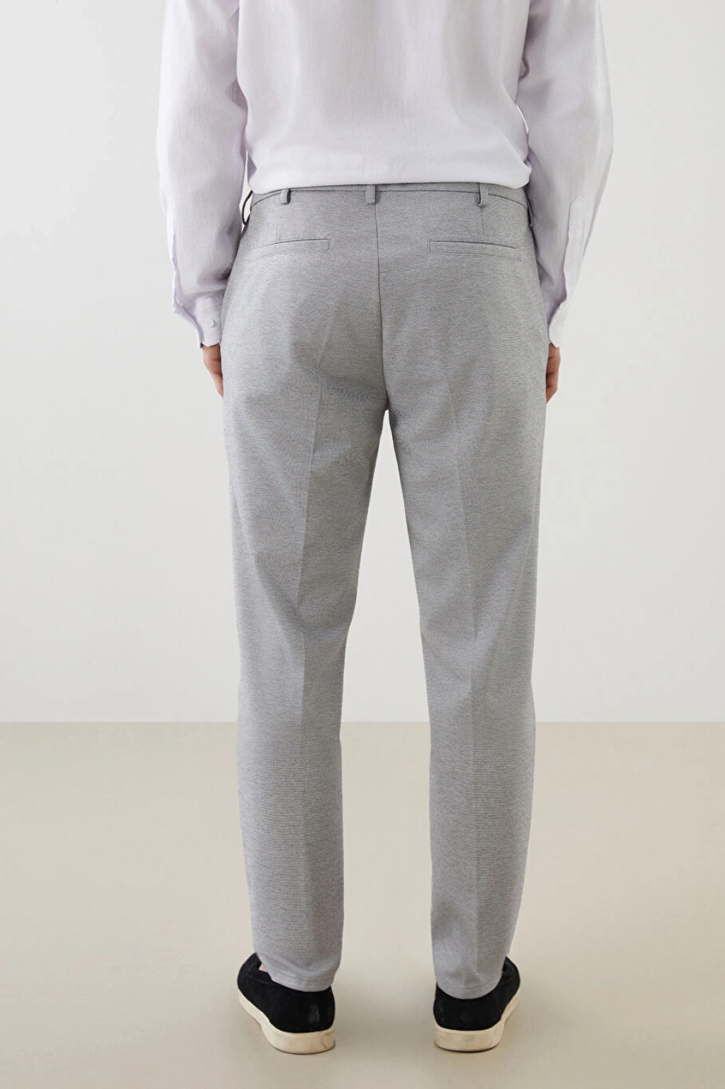 LCWAIKIKI Classic Gri Dar Kalıp Erkek Chino Pantolon