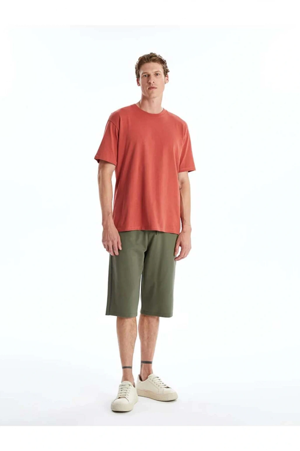 LCWAIKIKI Classic Haki Standart Kalıp Erkek Roller Şort