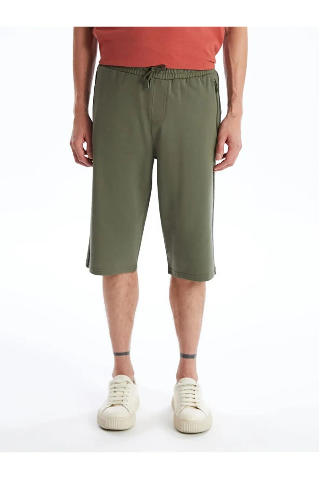 LCWAIKIKI Classic Haki Standart Kalıp Erkek Roller Şort