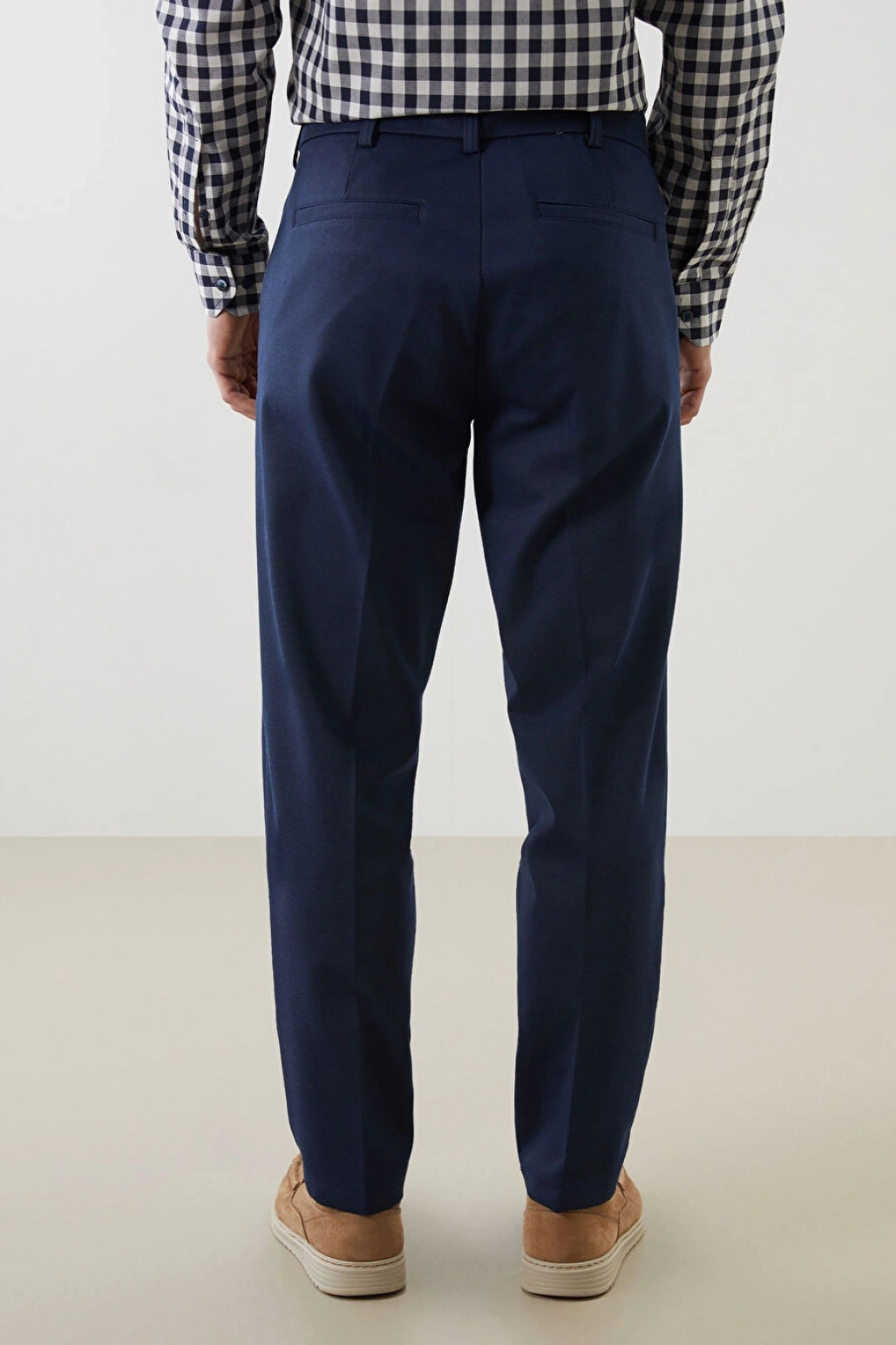 LCWAIKIKI Classic Indigo Dar Kalıp Erkek Chino Pantolon