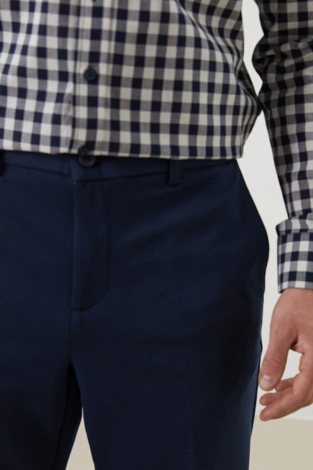 LCWAIKIKI Classic Indigo Dar Kalıp Erkek Chino Pantolon