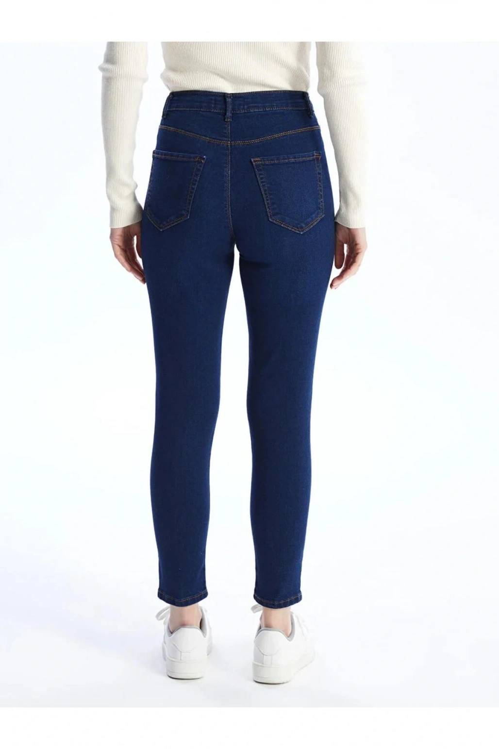 LCWAIKIKI Classic İndigo Slim Fit Kadın Jean Pantolon