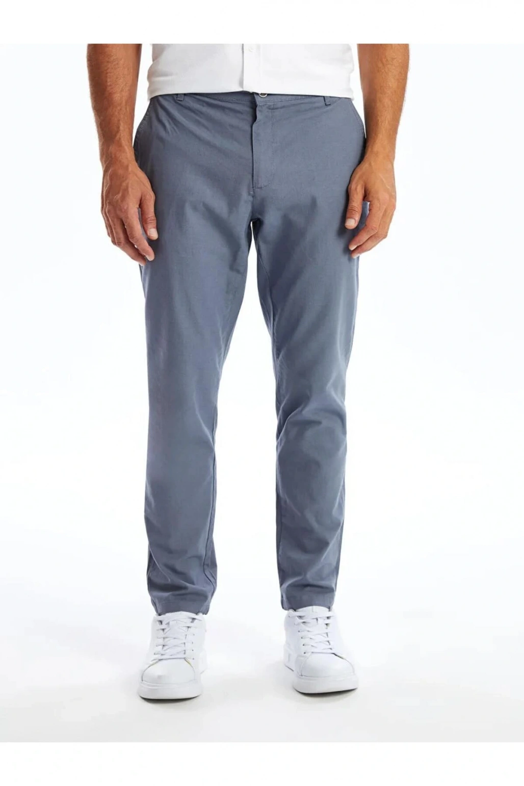 LCWAIKIKI Classic İndigo Standart Kalıp Erkek Chino Pantolon