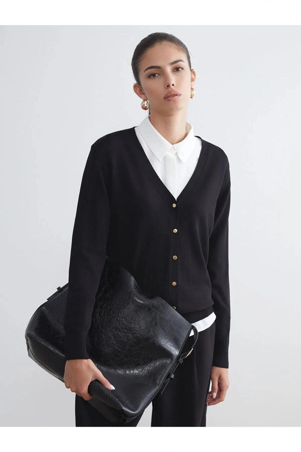 LCWAIKIKI Classic Kadın Triko Hırka (W5)